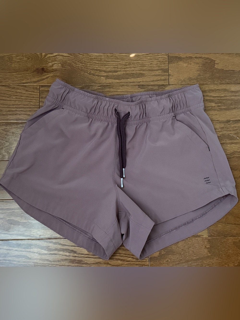 Free Fly Girls Mauve Athletic Drawstring Shorts